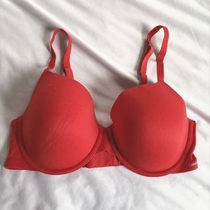 Calvin Klein Red Bra 36D